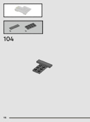 LEGO 76426 instructions page 98 – build guide