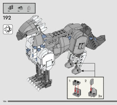 LEGO 76427 instructions page 106 – build guide