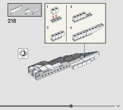 LEGO 76427 instructions page 121 – build guide