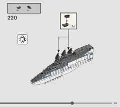 LEGO 76427 instructions page 123 – build guide