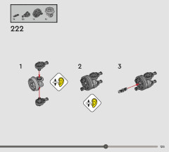 LEGO 76427 instructions page 125 – build guide