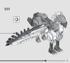 LEGO 76427 instructions page 127 – build guide