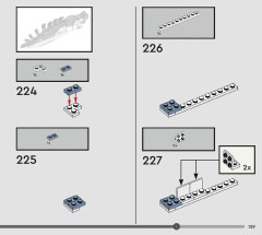 LEGO 76427 instructions page 129 – build guide