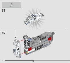 LEGO 76427 instructions page 38 – build guide