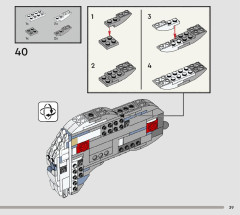 LEGO 76427 instructions page 39 – build guide