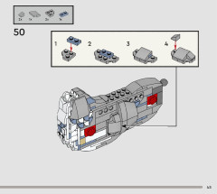 LEGO 76427 instructions page 45 – build guide