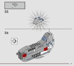 LEGO 76427 instructions page 47 – build guide