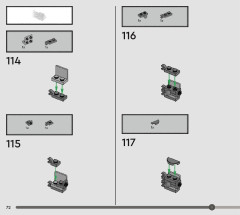 LEGO 76427 instructions page 72 – build guide