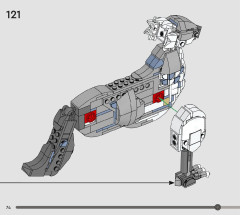 LEGO 76427 instructions page 74 – build guide