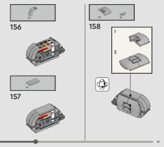 LEGO 76427 instructions page 91 – build guide