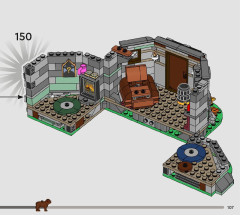 LEGO 76428 instructions page 107 – build guide