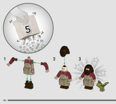 LEGO 76428 instructions page 120 – build guide