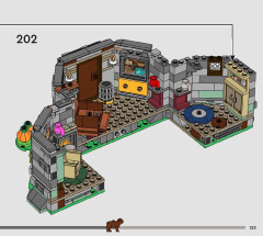 LEGO 76428 instructions page 133 – build guide