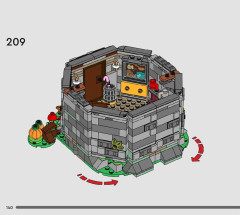 LEGO 76428 instructions page 140 – build guide