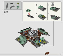 LEGO 76428 instructions page 165 – build guide