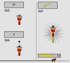 LEGO 76428 instructions page 167 – build guide