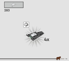 LEGO 76428 instructions page 175 – build guide