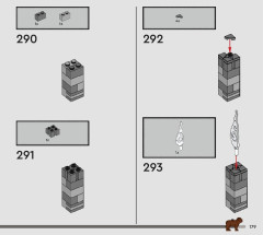 LEGO 76428 instructions page 179 – build guide
