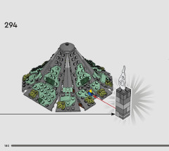 LEGO 76428 instructions page 180 – build guide