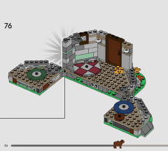 LEGO 76428 instructions page 70 – build guide