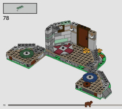 LEGO 76428 instructions page 72 – build guide