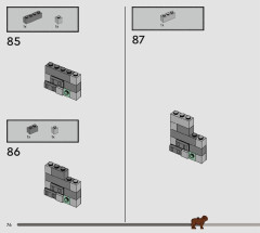 LEGO 76428 instructions page 76 – build guide
