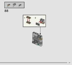 LEGO 76428 instructions page 77 – build guide