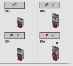 LEGO 76428 instructions page 85 – build guide