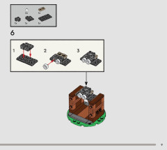 LEGO 76428 instructions page 9 – build guide