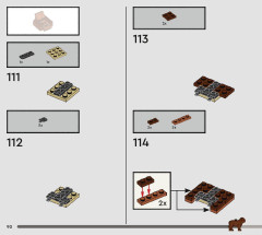 LEGO 76428 instructions page 90 – build guide