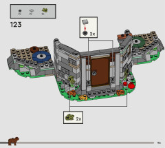 LEGO 76428 instructions page 95 – build guide
