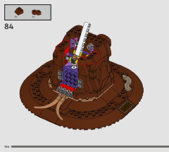 LEGO 76429 instructions page 106 – build guide