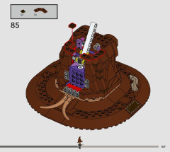 LEGO 76429 instructions page 107 – build guide