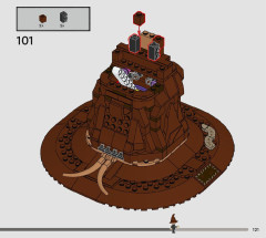 LEGO 76429 instructions page 121 – build guide