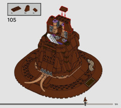 LEGO 76429 instructions page 125 – build guide