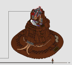 LEGO 76429 instructions page 127 – build guide