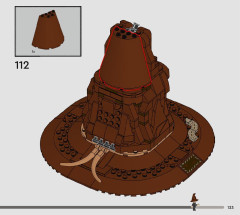 LEGO 76429 instructions page 133 – build guide