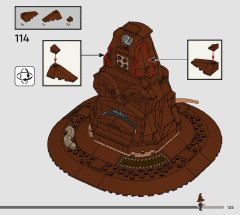 LEGO 76429 instructions page 135 – build guide
