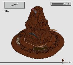 LEGO 76429 instructions page 137 – build guide