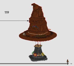 LEGO 76429 instructions page 141 – build guide