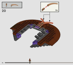 LEGO 76429 instructions page 34 – build guide