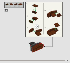 LEGO 76429 instructions page 71 – build guide