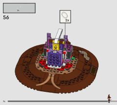 LEGO 76429 instructions page 74 – build guide