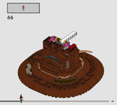 LEGO 76429 instructions page 85 – build guide