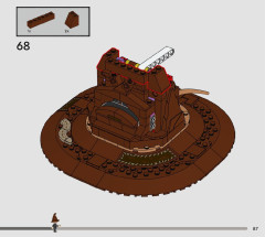 LEGO 76429 instructions page 87 – build guide