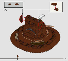 LEGO 76429 instructions page 91 – build guide