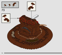 LEGO 76429 instructions page 92 – build guide