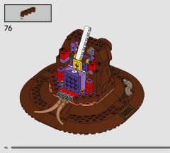 LEGO 76429 instructions page 96 – build guide