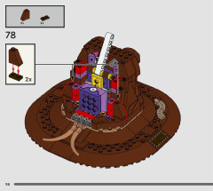 LEGO 76429 instructions page 98 – build guide