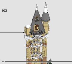 LEGO 76430 instructions page 100 – build guide
